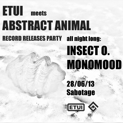 Etui meets Abstract Animal at Sabotage Dresden June 28th 2013